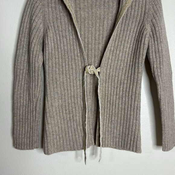 Boden ladies 100% lambswool open cardigan long sleeve size 12 - Picture 3 of 11